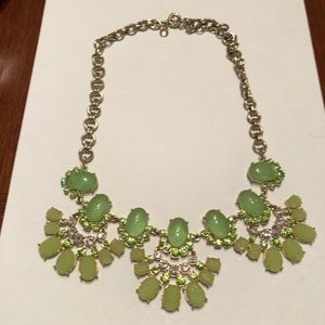 Stunning green J Crew necklace